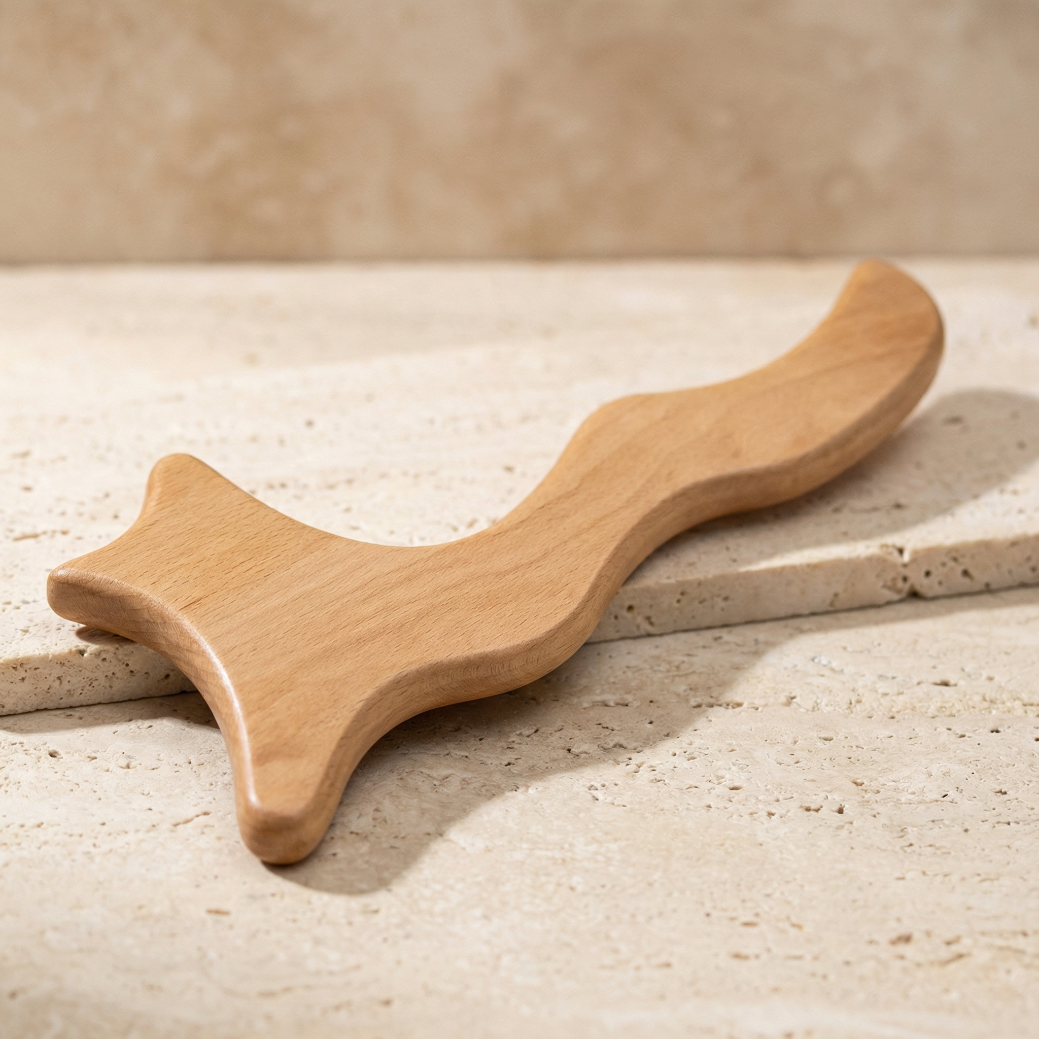 Shop Shiva™ wooden lymphatic massage tool! Improve circulation, support detox, and relax muscles. Ideal for home and professional use.