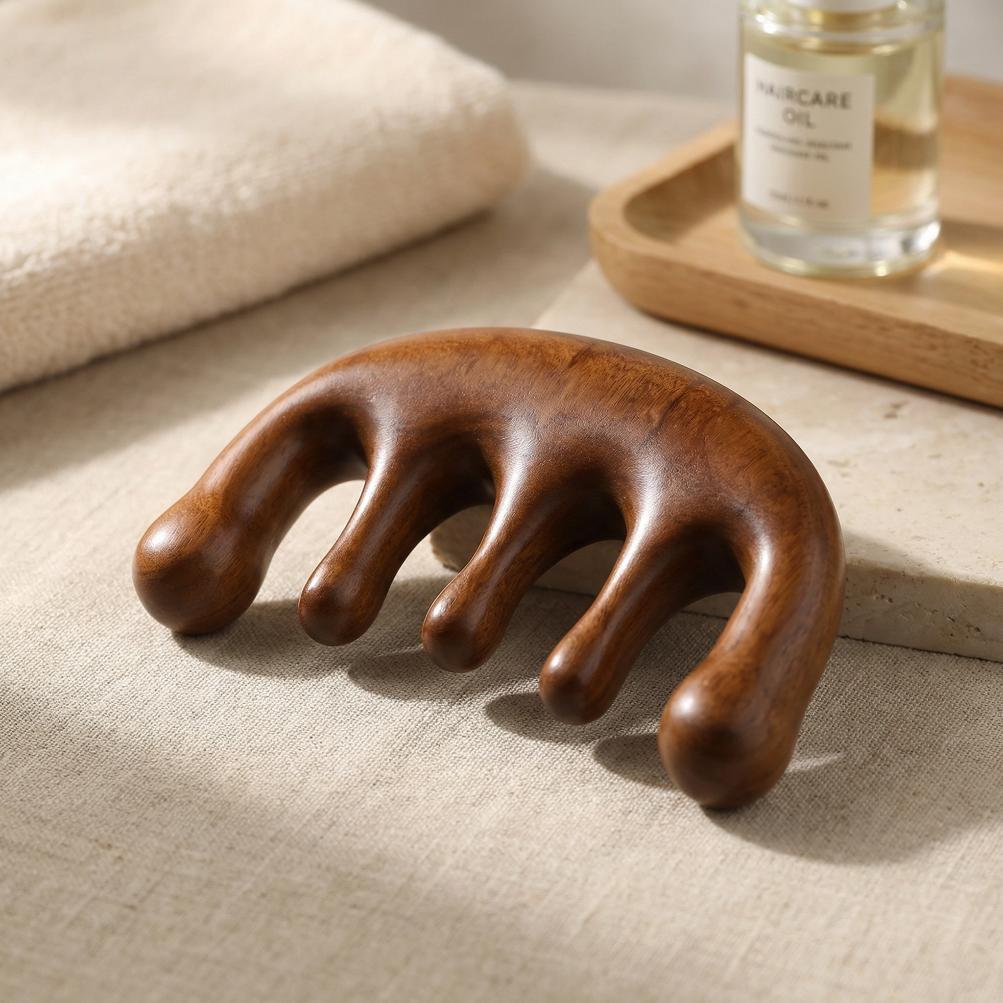 Shiva™ Wooden Scalp Massage Comb