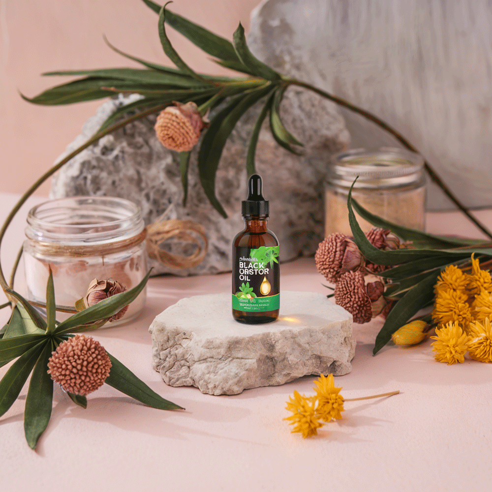 Jamaikanisches schwarzes Rizinusöl, beruhigendes Öl