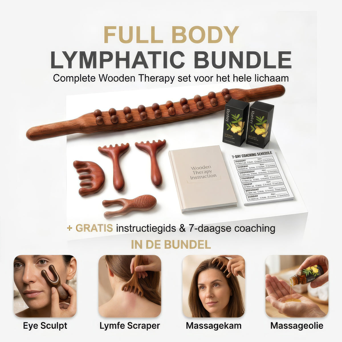 Shiva™ Gua Sha Wooden Therapy Bar