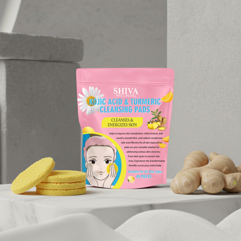 Shiva™ Turmeric Kojic cleansing pads