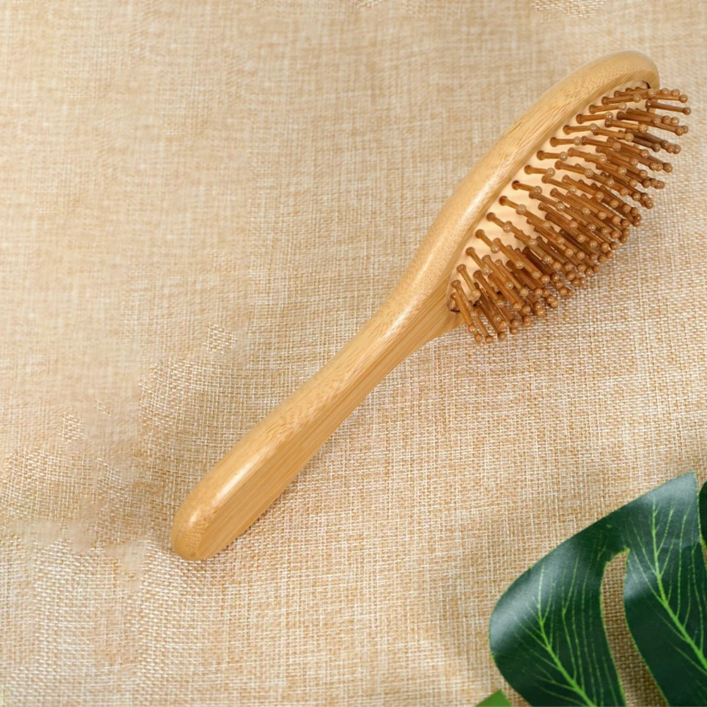 Shiva™ Premium Bamboo Hair Brush Set