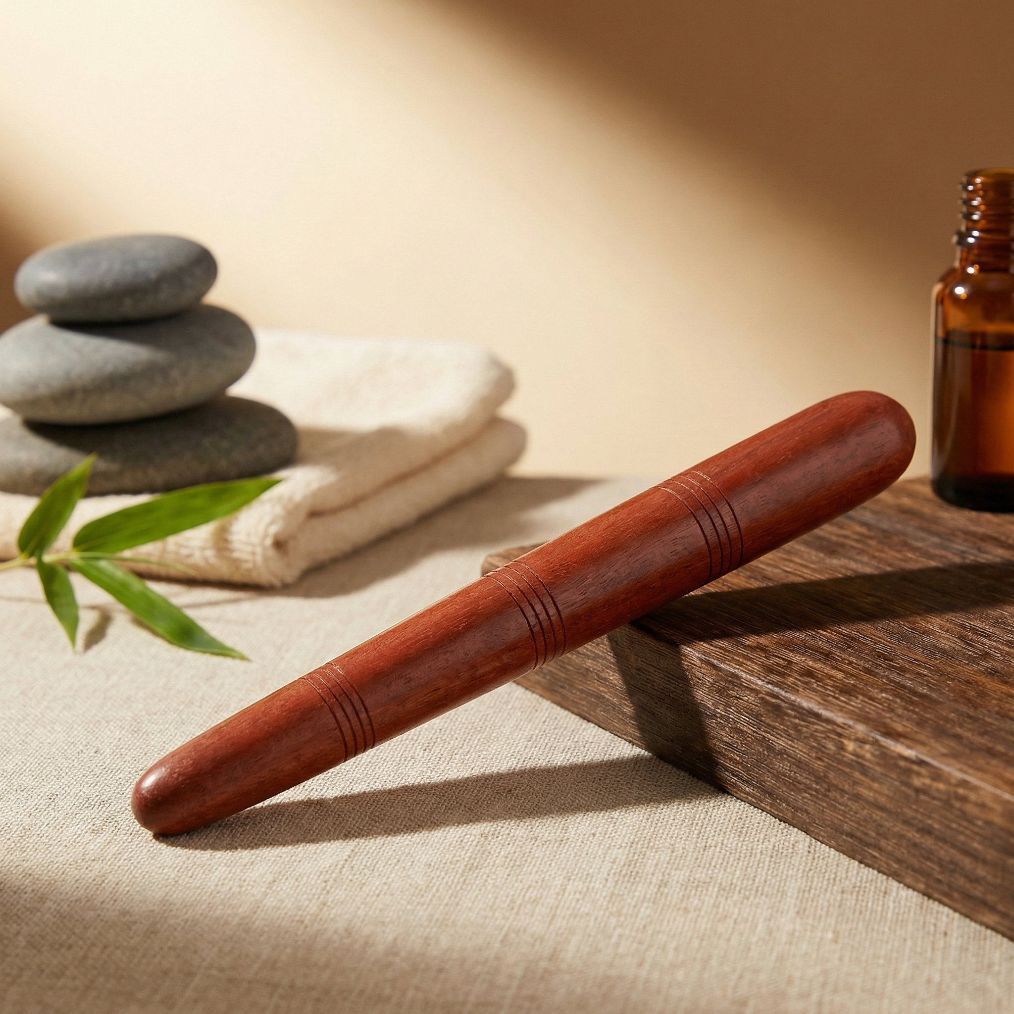 Shiva™ Wooden Acupressure Massage Stick