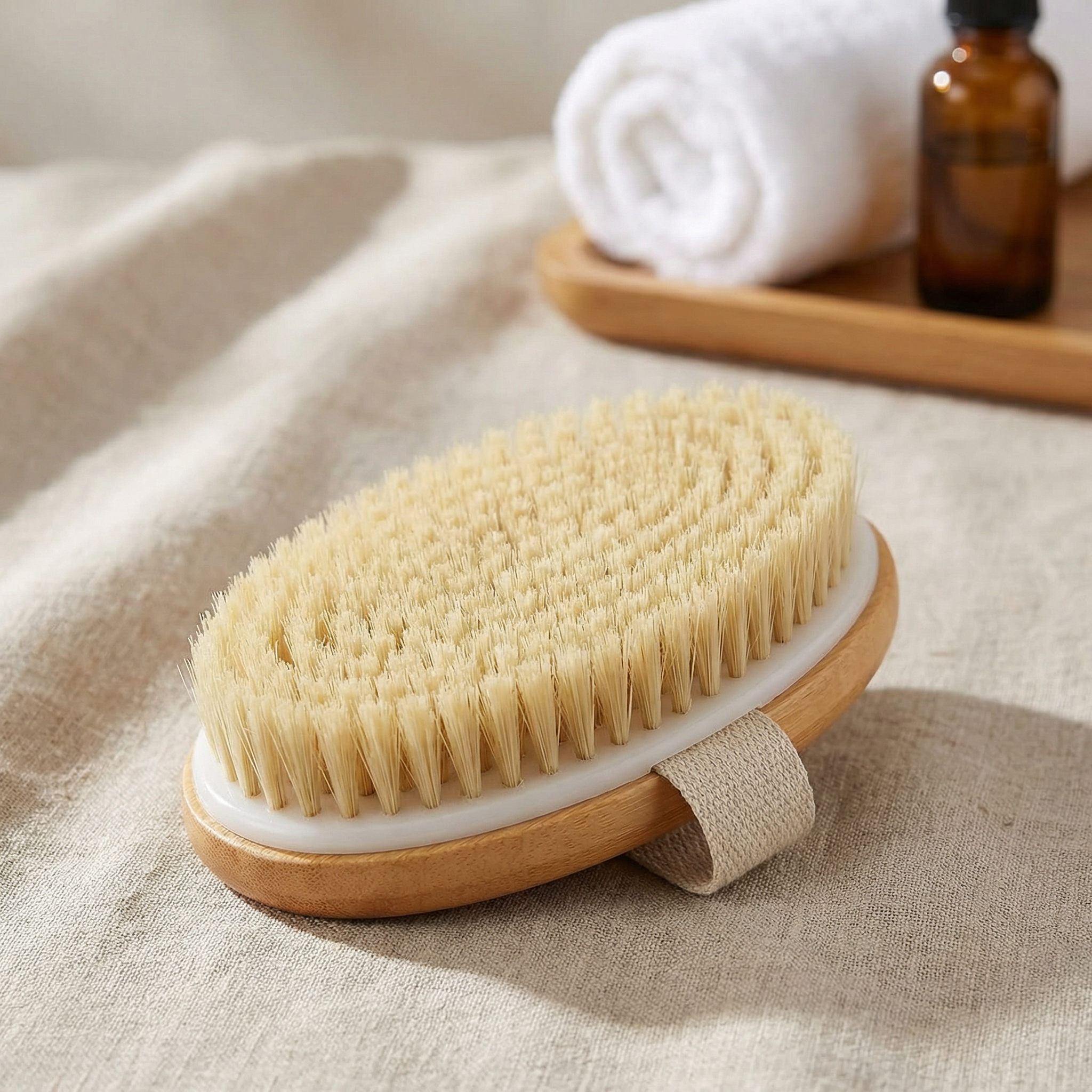 Shiva™ Wooden Body Brush for Bath & Shower
