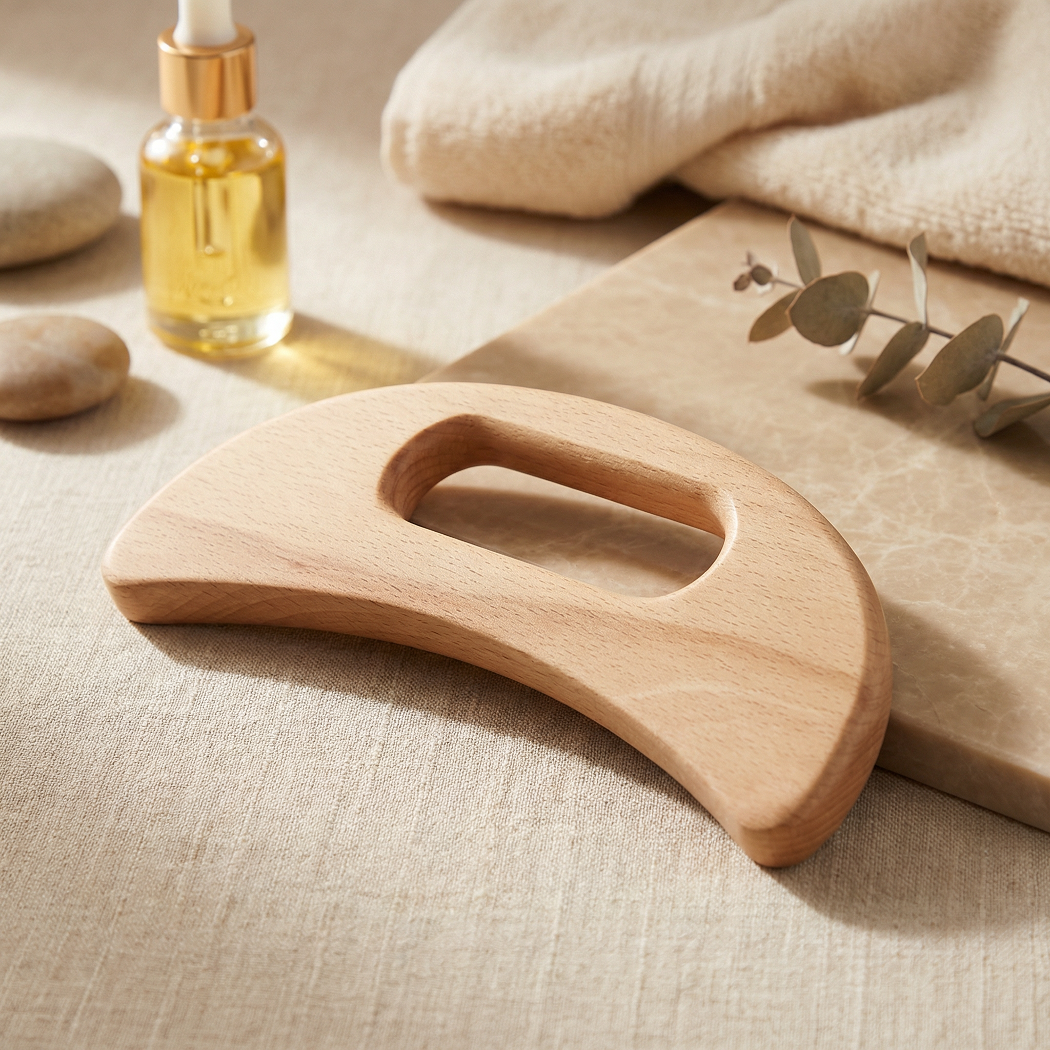 Shiva™ Wooden Gua Sha Body Massage Tool