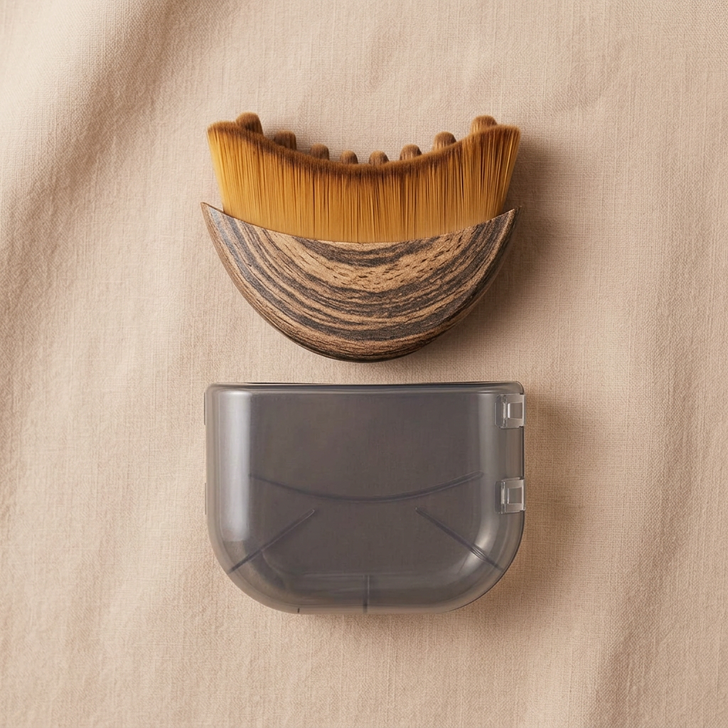 Lymfatische Gezichtsborstel + Gratis Oog Massage Stick