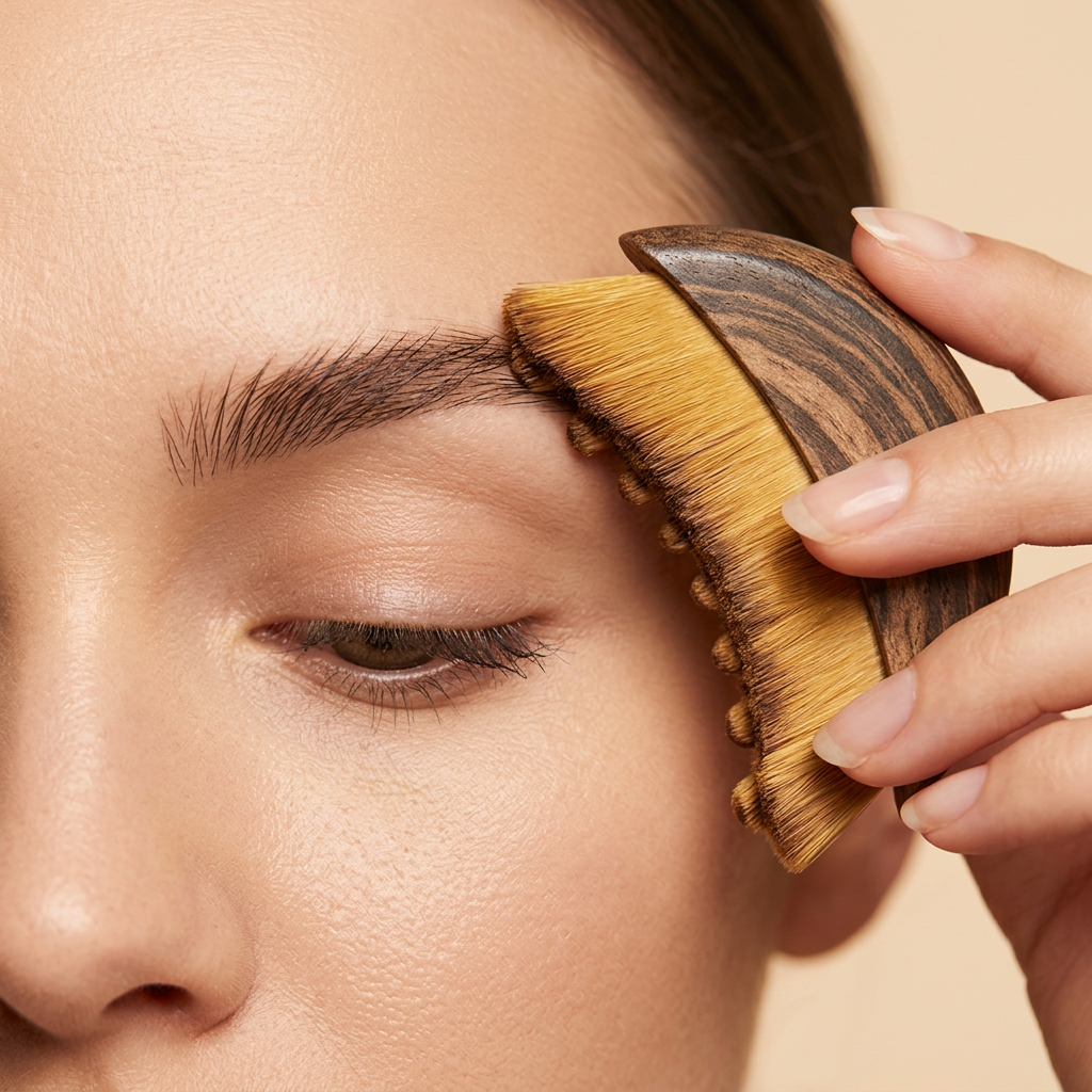 Lymfatische Gezichtsborstel + Gratis Oog Massage Stick